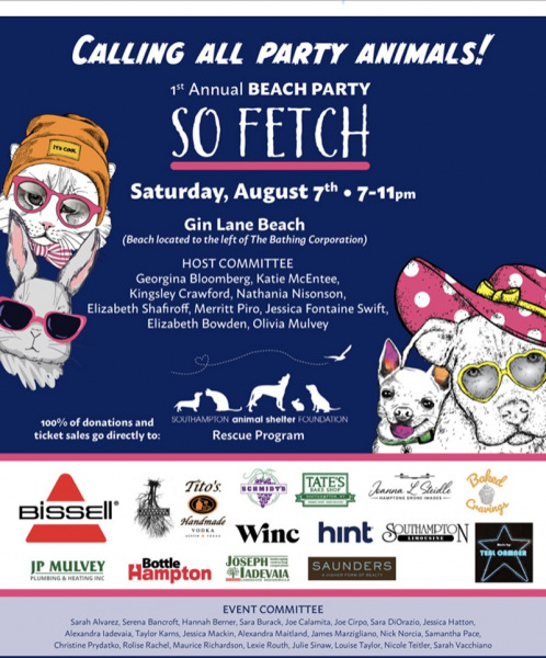 Southampton-Animal-Shelter-Foundation-1st-Annual-Beach-Party-SO-FETCH-Saturday-August-7-2021