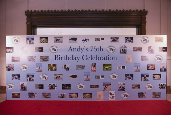 Andy Sabin's 75 Birthday Celebratiion at the Museum of Natural History