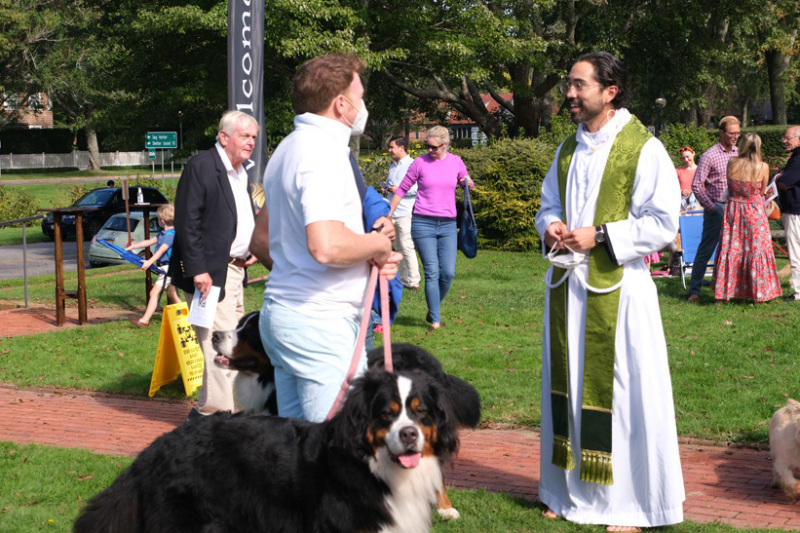 Blessing of the Animals in East Hampton