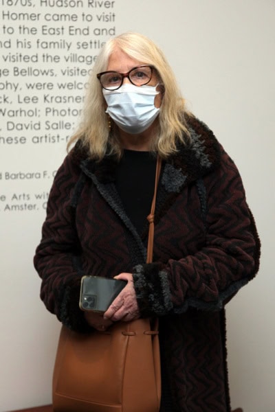 Curator Barbera Gibbs photo by R.Cole for Rob Rich/SocietyAllure.com ©2021 robrich101@gmail.com 516-676-3939