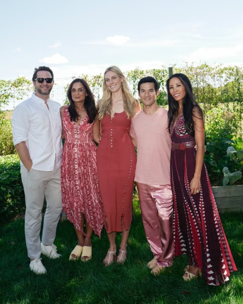 Derek Blasberg, Joseph Altuzarra, Nick Brown, Anna Irving
