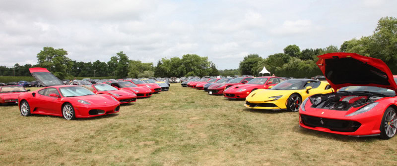 Hamptons Concours 2022 75th.Ferrari Anniversary by Rand Luxury