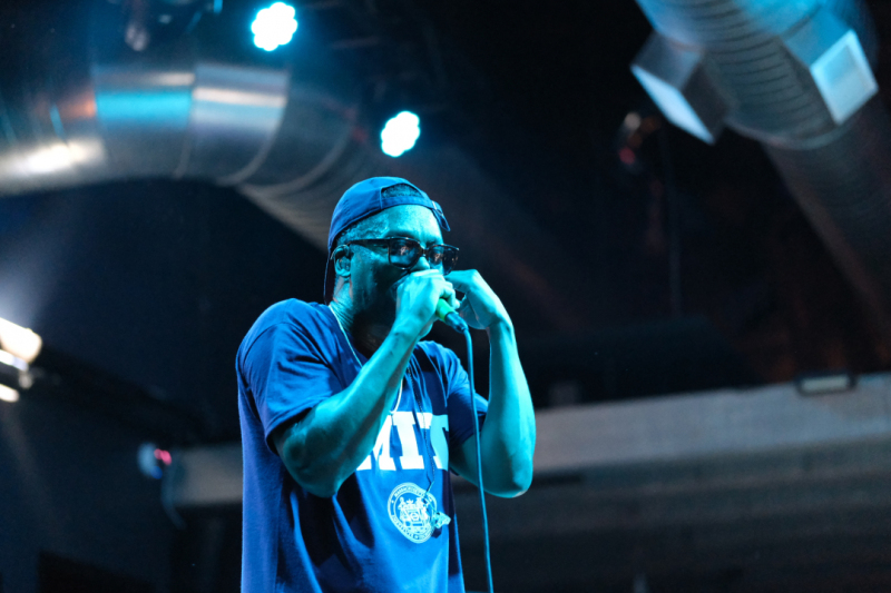 Lupe Fiasco perfroms at the CLUBHOUSE