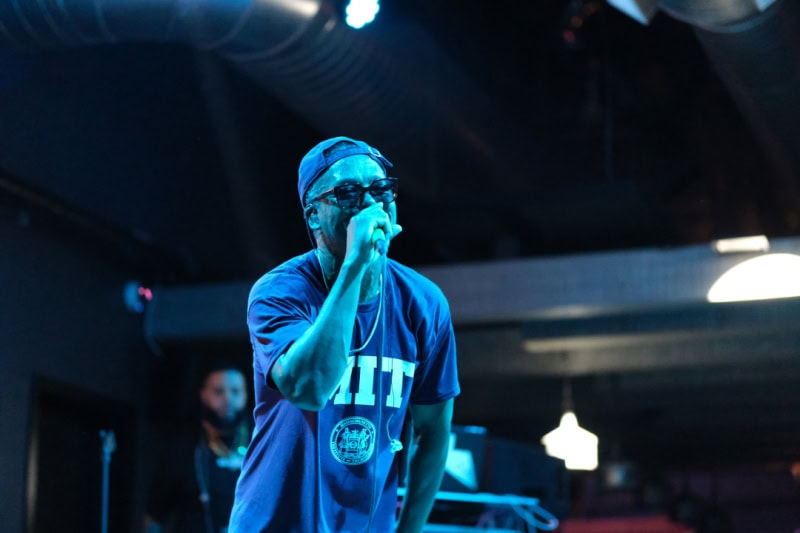 Lupe Fiasco perfroms at the CLUBHOUSE