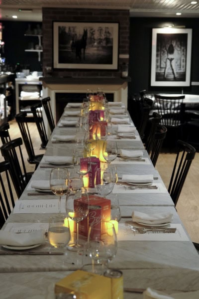 THINKING HUTS Dinner at the MAIDSTONE