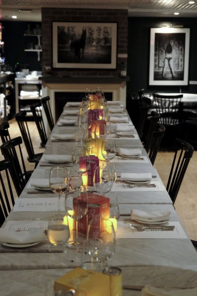 THINKING HUTS Dinner at the MAIDSTONE