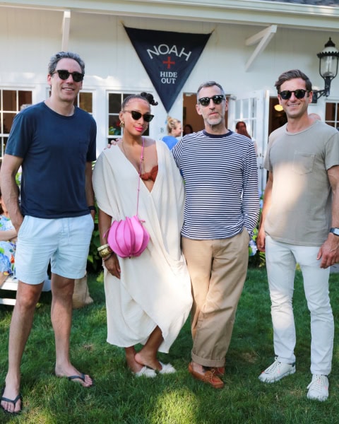 Neil Blumenthal, Estelle
Bailey-Babenzien, Brendon Babenzien, Dave Gilboa