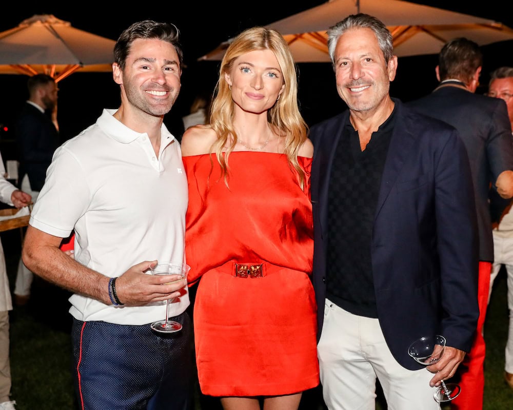 Michael Waltz, Sophie Sumner, Darren Star Michael Waltz, Sophie Sumner, Darren Star
