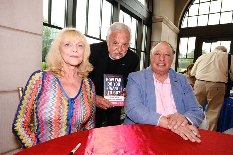 Margo Catsimatides, Father Alex Karloutsos, John Catsimatides,