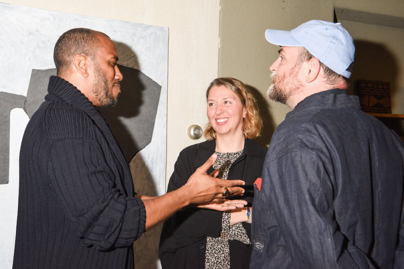 Rashid Johnson, Sam Moyer, Eddie Martinez