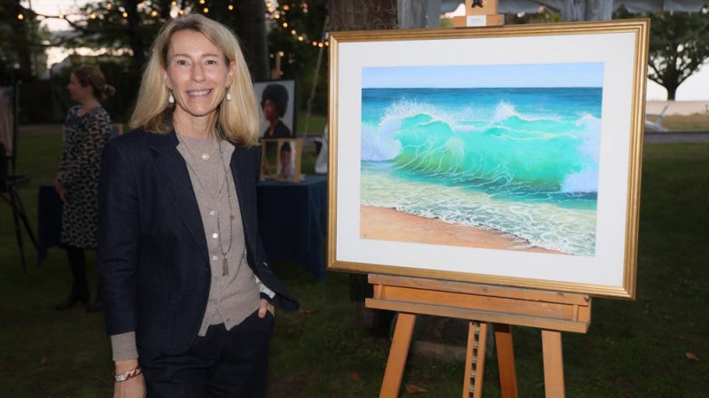 1st Annual Great Lawn & Art Soiree at Ram's Head Inn in Shelter Island on 10-4-24.