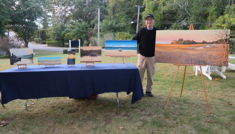 1st Annual Great Lawn & Art Soiree at Ram's Head Inn in Shelter Island on 10-4-24.