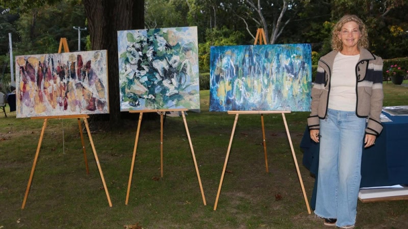 1st Annual Great Lawn & Art Soiree at Ram's Head Inn in Shelter Island on 10-4-24.