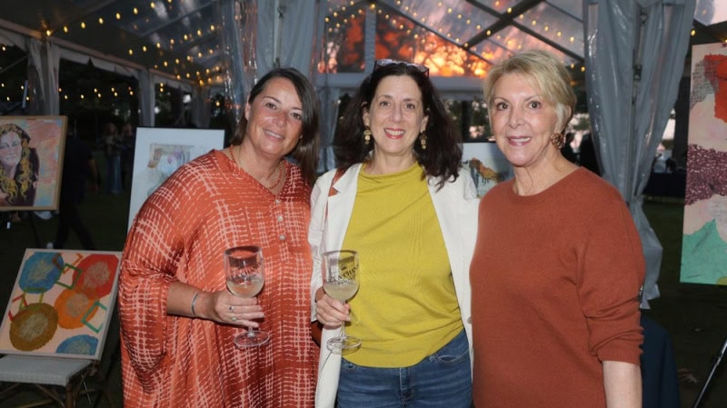1st Annual Great Lawn & Art Soiree at Ram's Head Inn in Shelter Island on 10-4-24.