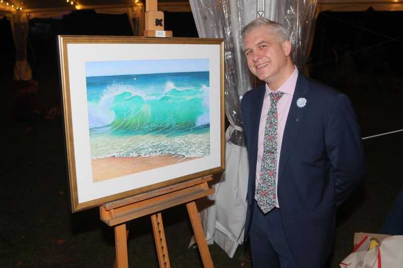 1st Annual Great Lawn & Art Soiree at Ram's Head Inn in Shelter Island on 10-4-24.