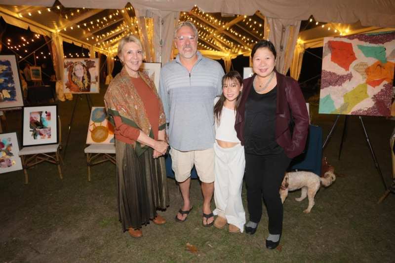 1st Annual Great Lawn & Art Soiree at Ram's Head Inn in Shelter Island on 10-4-24.