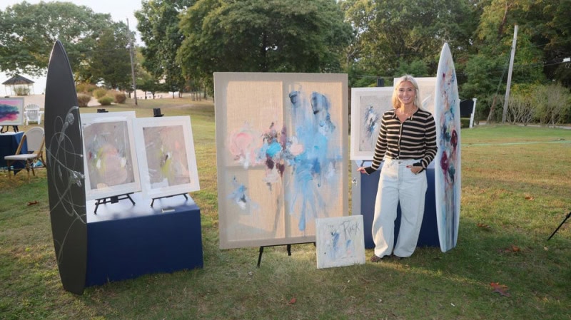 1st Annual Great Lawn & Art Soiree at Ram's Head Inn in Shelter Island on 10-4-24.