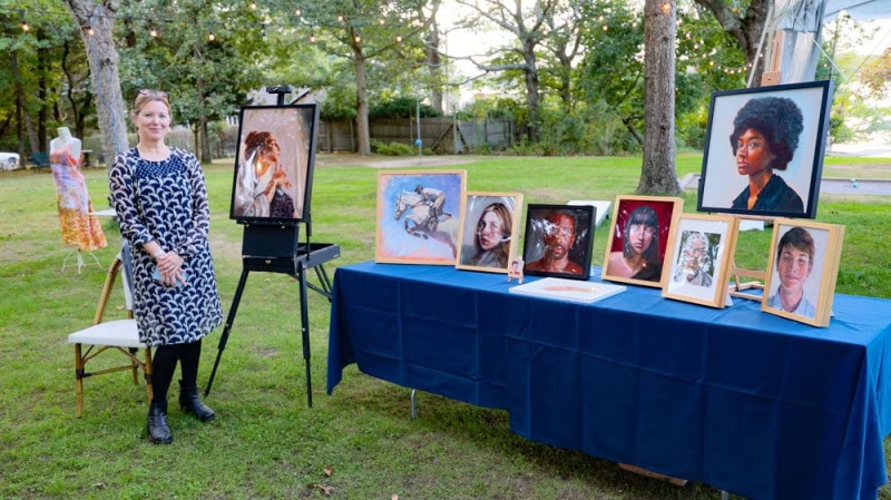 1st Annual Great Lawn & Art Soiree at Ram's Head Inn in Shelter Island on 10-4-24.