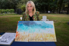 1st Annual Great Lawn & Art Soiree at Ram's Head Inn in Shelter Island on 10-4-24.