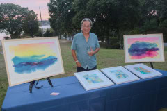 1st Annual Great Lawn & Art Soiree at Ram's Head Inn in Shelter Island on 10-4-24.