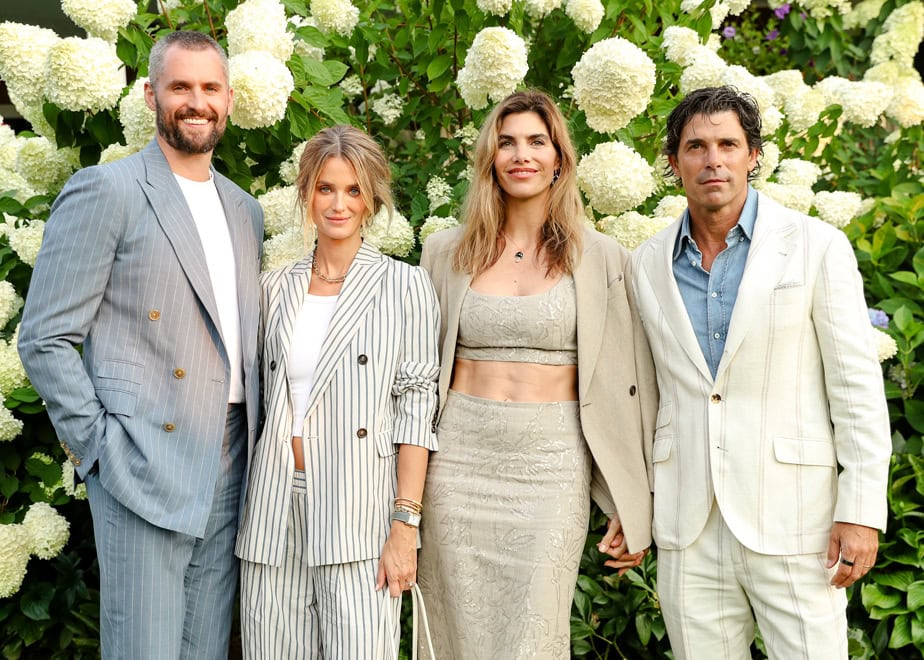 Kevin Love, Kate Love, Delfina Blaquier, Nacho Figueras Kevin Love, Kate Love, Delfina Blaquier, Nacho Figueras