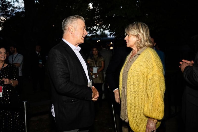 Alec Baldwin, Martha Stewart, RJ Cutler