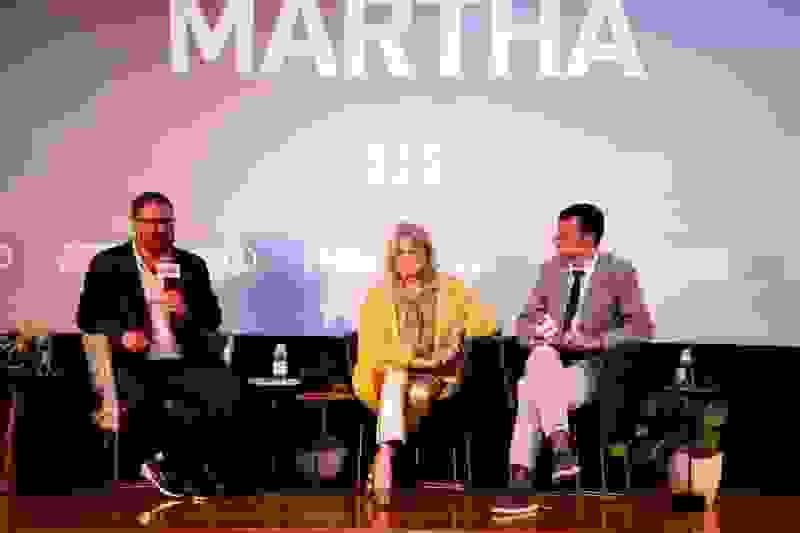 RJ Cutler, Martha Stewart, David Nugent
