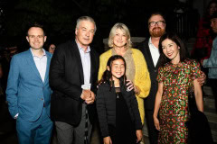 Trevor Smith, Alec Baldwin, Maddie Cutler, Martha Stewart, RJ Cutler, Jane Cutler