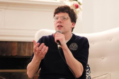 An Evening with actor Jesse Eisenberg at the Ram's Head Inn in Shelter Island on  November 29, 2024.