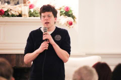 An Evening with actor Jesse Eisenberg at the Ram's Head Inn in Shelter Island on  November 29, 2024.