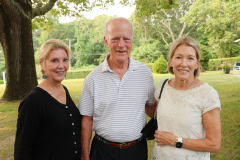 Allison Woodward Art opening reception at the Ram's Head Inn in Shelter Island on