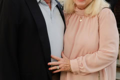 Allison Woodward Art opening reception at the Ram's Head Inn in Shelter Island on