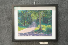 Allison Woodward Art opening reception at the Ram's Head Inn in Shelter Island on