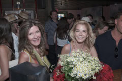 Alice + Olivia x Bronco at Mary Lou's in Montauk, N.y. on 6-20-25