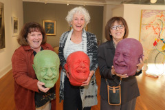 Artworks by Shimon Okshteyn at the Black & White Gallery in Southampton on 3-21-25.