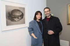 Artworks by Shimon Okshteyn at the Black & White Gallery in Southampton on 3-21-25.