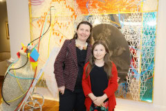 Artworks by Shimon Okshteyn at the Black & White Gallery in Southampton on 3-21-25.