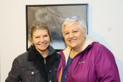 Artworks by Shimon Okshteyn at the Black & White Gallery in Southampton on 3-21-25.