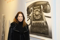 Artworks by Shimon Okshteyn at the Black & White Gallery in Southampton on 3-21-25.