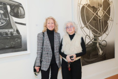 Artworks by Shimon Okshteyn at the Black & White Gallery in Southampton on 3-21-25.