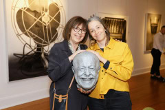 Artworks by Shimon Okshteyn at the Black & White Gallery in Southampton on 3-21-25.