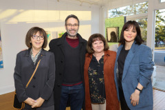 Artworks by Shimon Okshteyn at the Black & White Gallery in Southampton on 3-21-25.