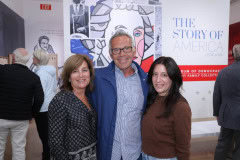 The Story of America opening reception at Southampton Arts Center on 5-23-26