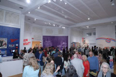 The Story of America opening reception at Southampton Arts Center on 5-23-26