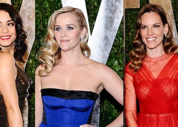Vanessa Hudgens, Reese Witherspoon, And Hilary Swank’s Oscar-Worthy Retro Waves