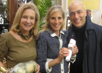 Sharon Bush, Geoffrey Bradfield, Karen Klopp Shop Scully & Scully For The Park Avenue Fund