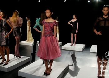 Elegant Embellishment At David Tlale Spring 2014