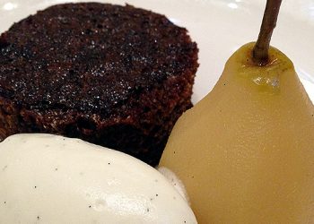 Hamptons Holiday Recipe: Gingerbread Cake With Poached Pear