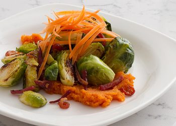 Hamptons Holiday Recipe: Chef David Chang’s Brussels Sprouts With Kimchi Puree And Bacon