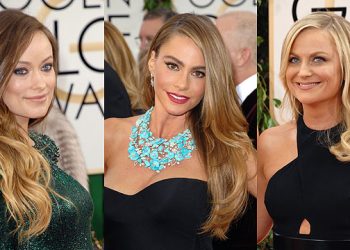 Get The Look: Loose Waves That Ruled The 2014 Golden Globe Awards Red Carpet